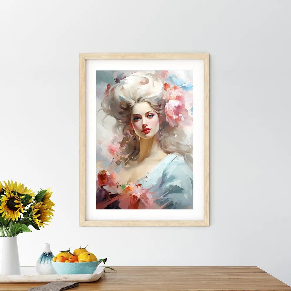 Marie Antoinette Austrian-Born Queen Of Fran Framed Print