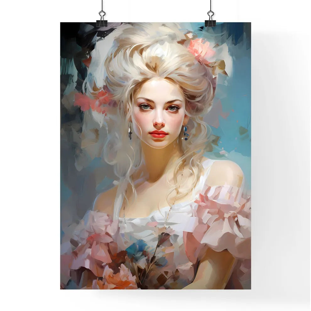 Marie Antoinette Austrian-Born Queen Of Fran Poster