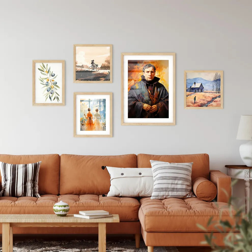 Martin Luther German Theologian  Wall Art
