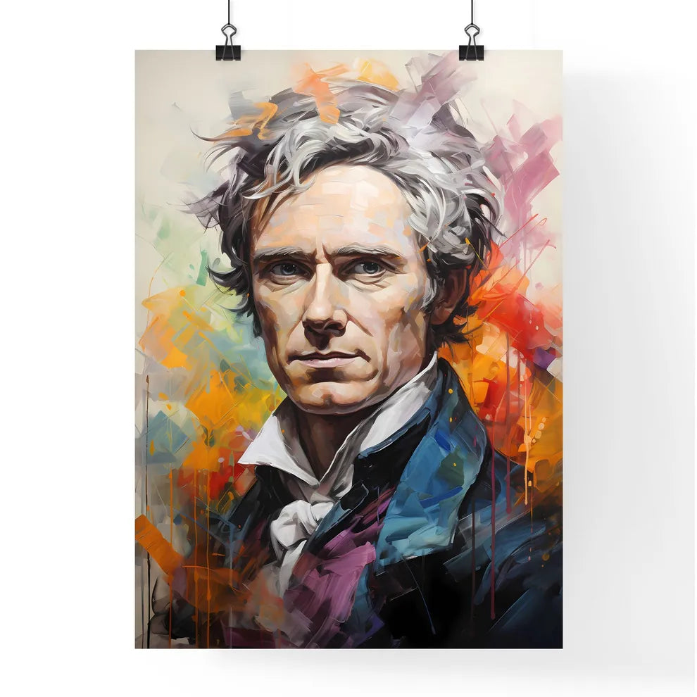 Michael Faraday English Chemist And Physicis Poster