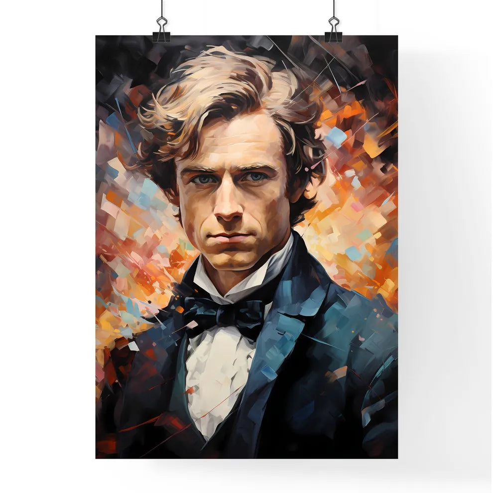 Michael Faraday English Chemist And Physicist  Poster