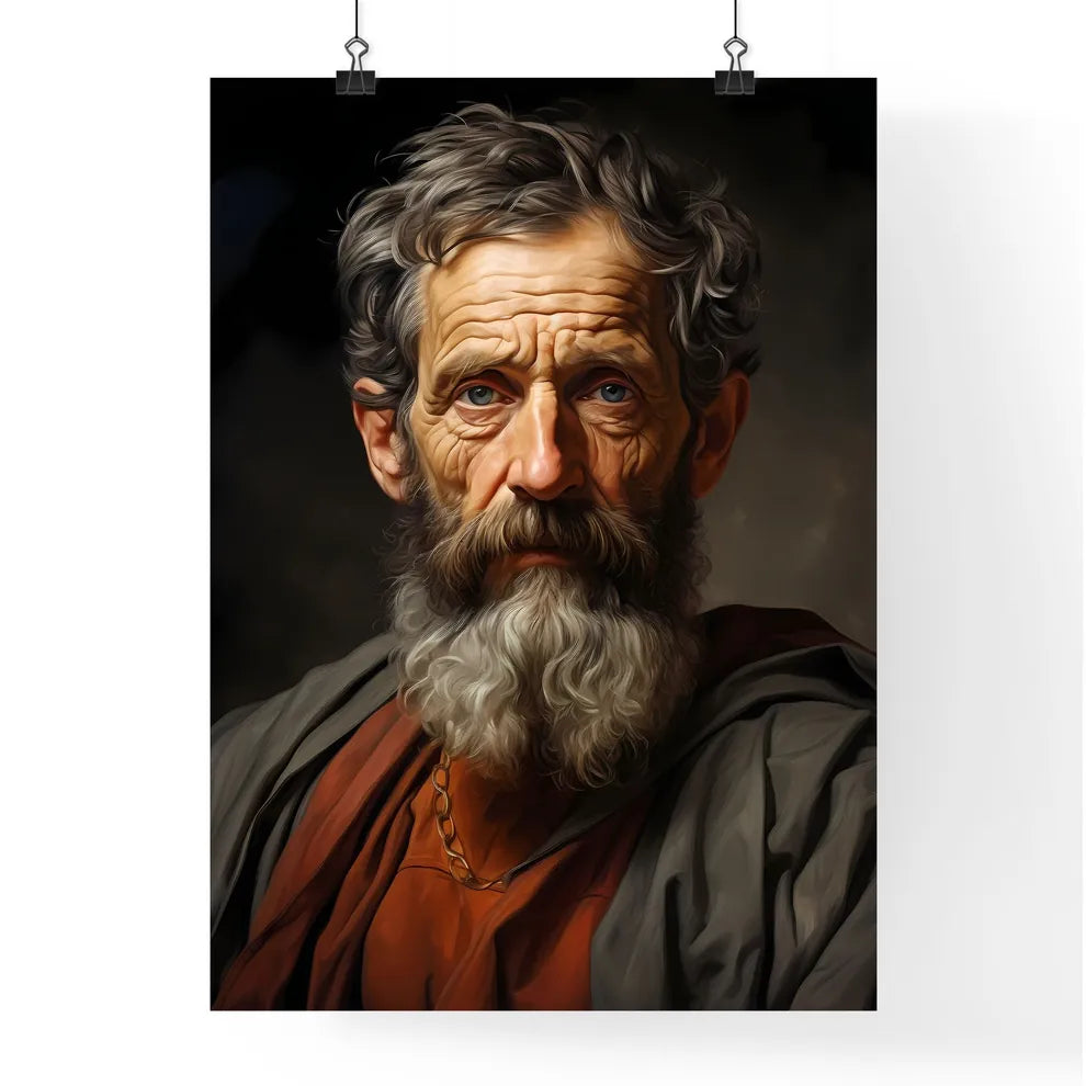 Michelangelo Buonarroti - A Man With A Beard Default Title