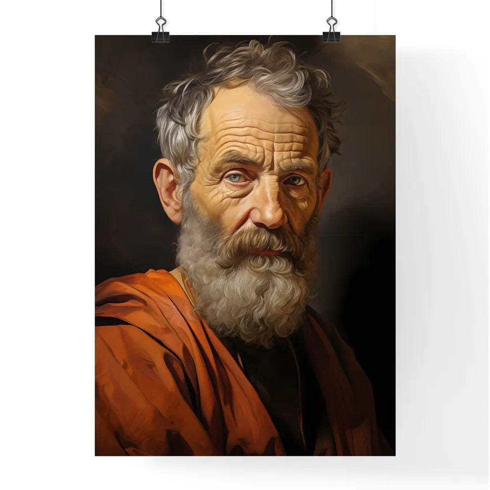 Michelangelo Buonarroti - A Man With A Beard Default Title