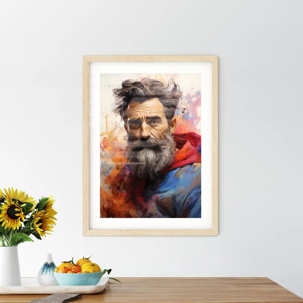 Michelangelo Italian Sculptor And Painter  Hangings