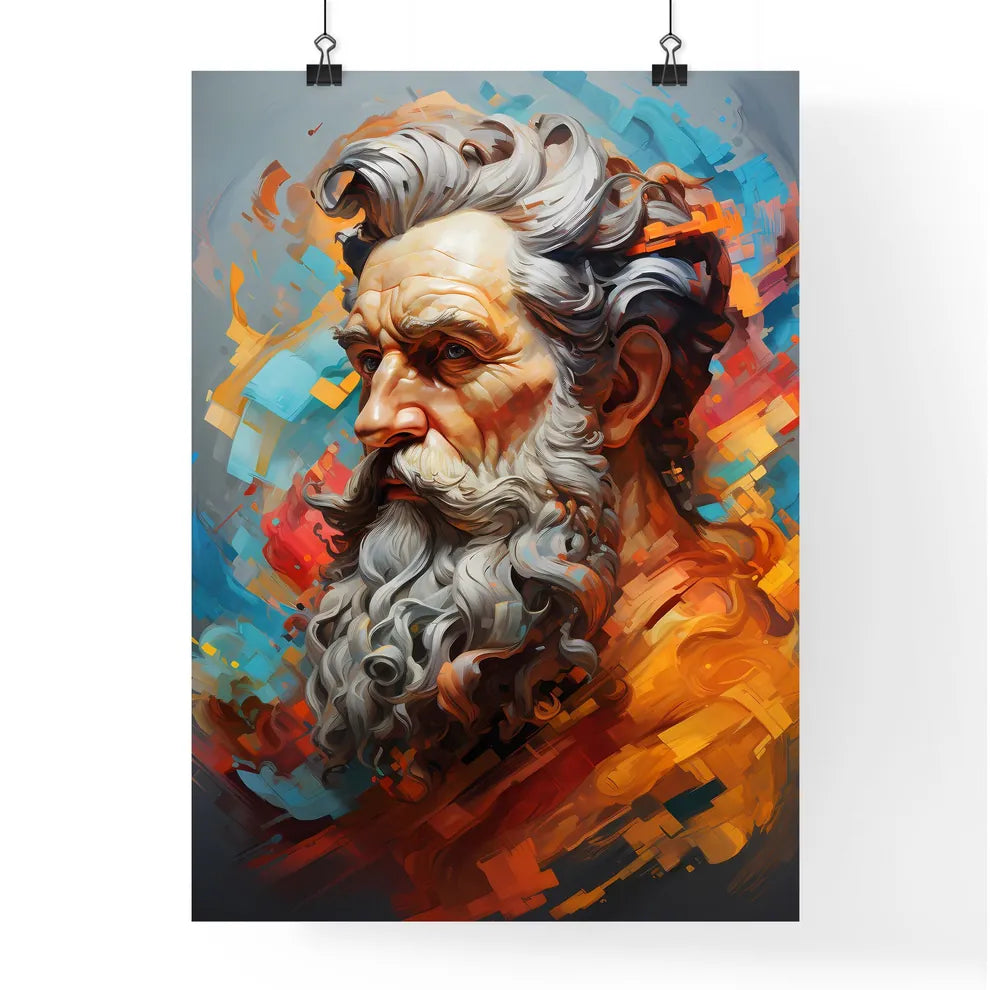 Michelangelo Italian Sculptor And Painter -  Poster