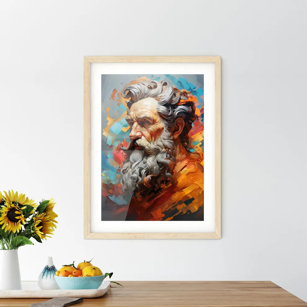 Michelangelo Italian Sculptor And Painter -  Framed Print