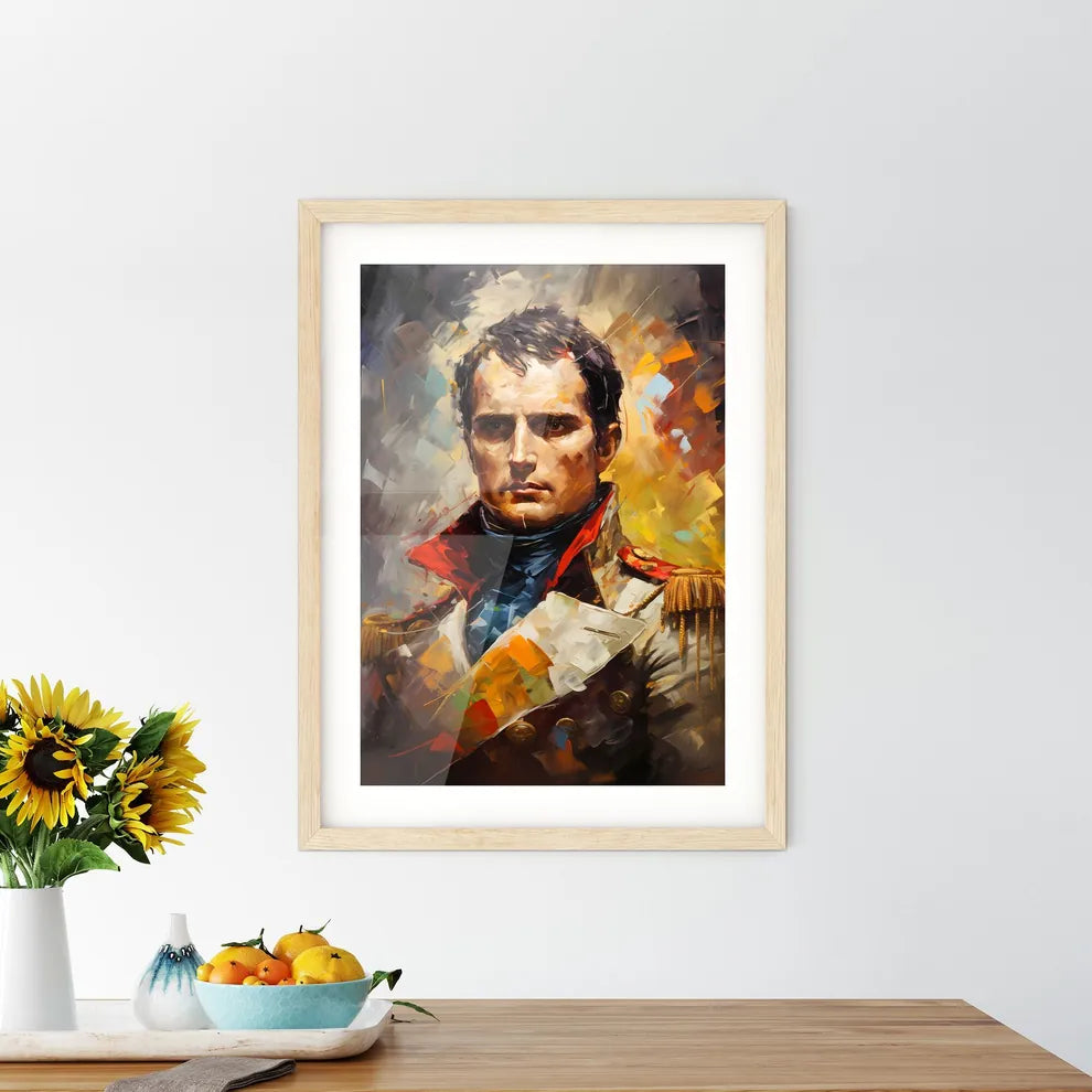 Napoleon Bonaparte French Military And Polit Framed Print