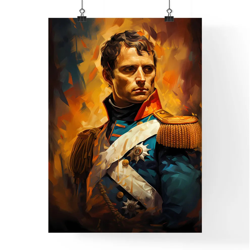 Napoleon Bonaparte French Military And Political Leader  Poster