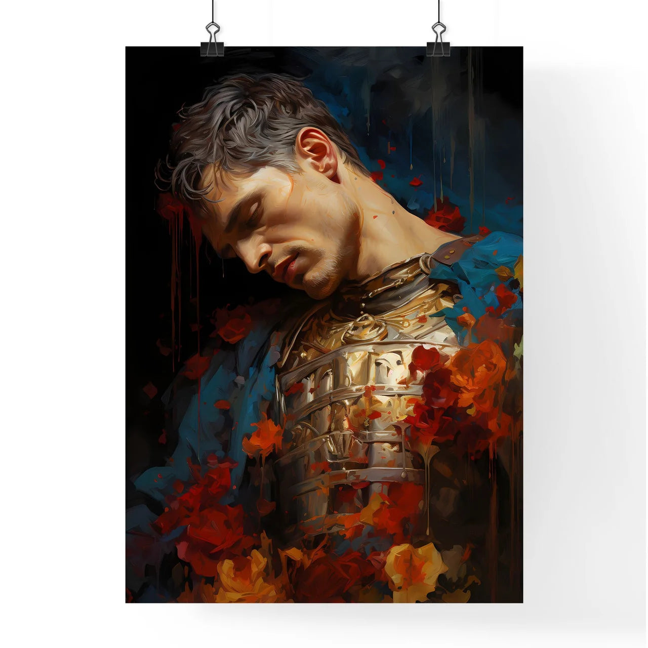 Nero Kills Kleopatra - A Man In Arm Poster