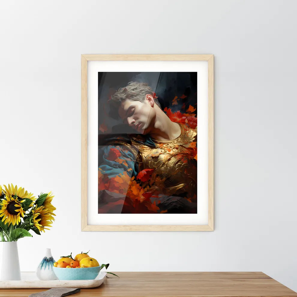 Nero Kills Kleopatra - A Man In Arm Framed Print