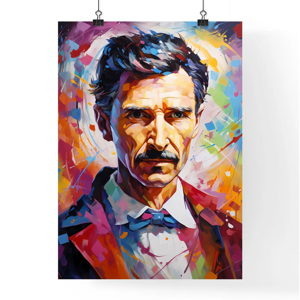 Nikola Tesla Serbian Poster