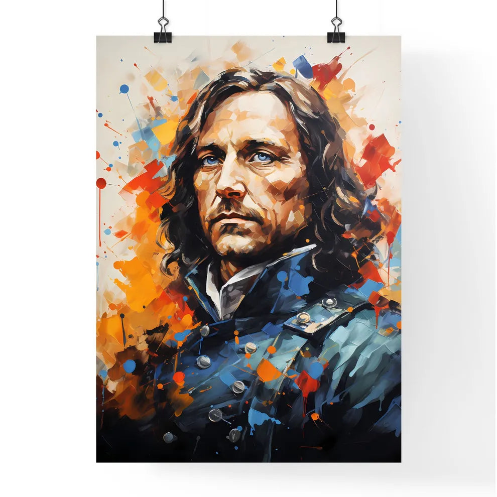 Oliver Cromwell English Soldier And Statesma Poster