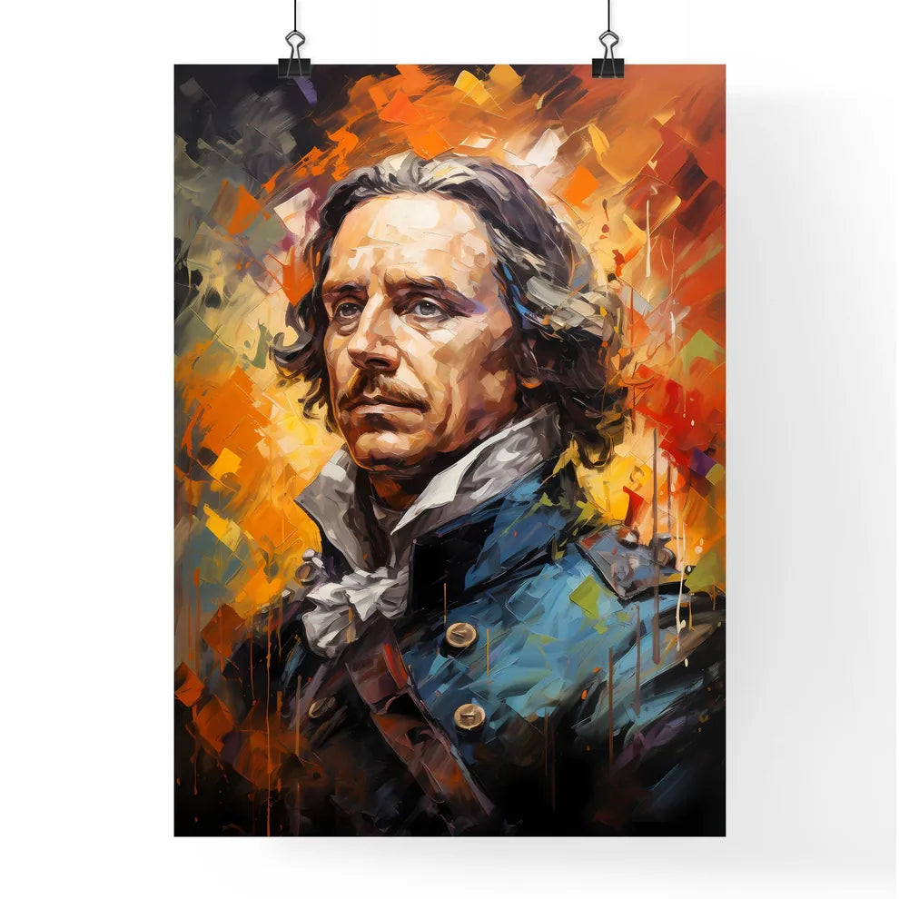 Oliver Cromwell English Soldier And Statesma Poster