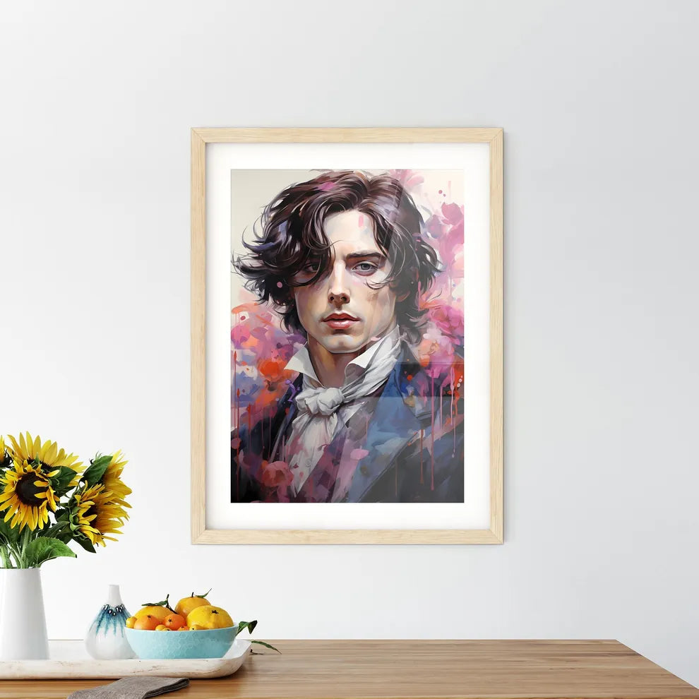 Oscar Wilde - A Man With L Framed Print