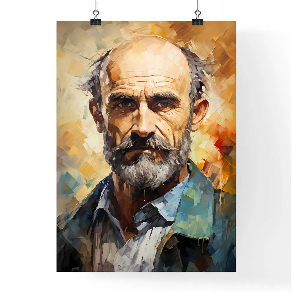 Paul Cézanne - A Painting Of A Man With A Beard Default Title