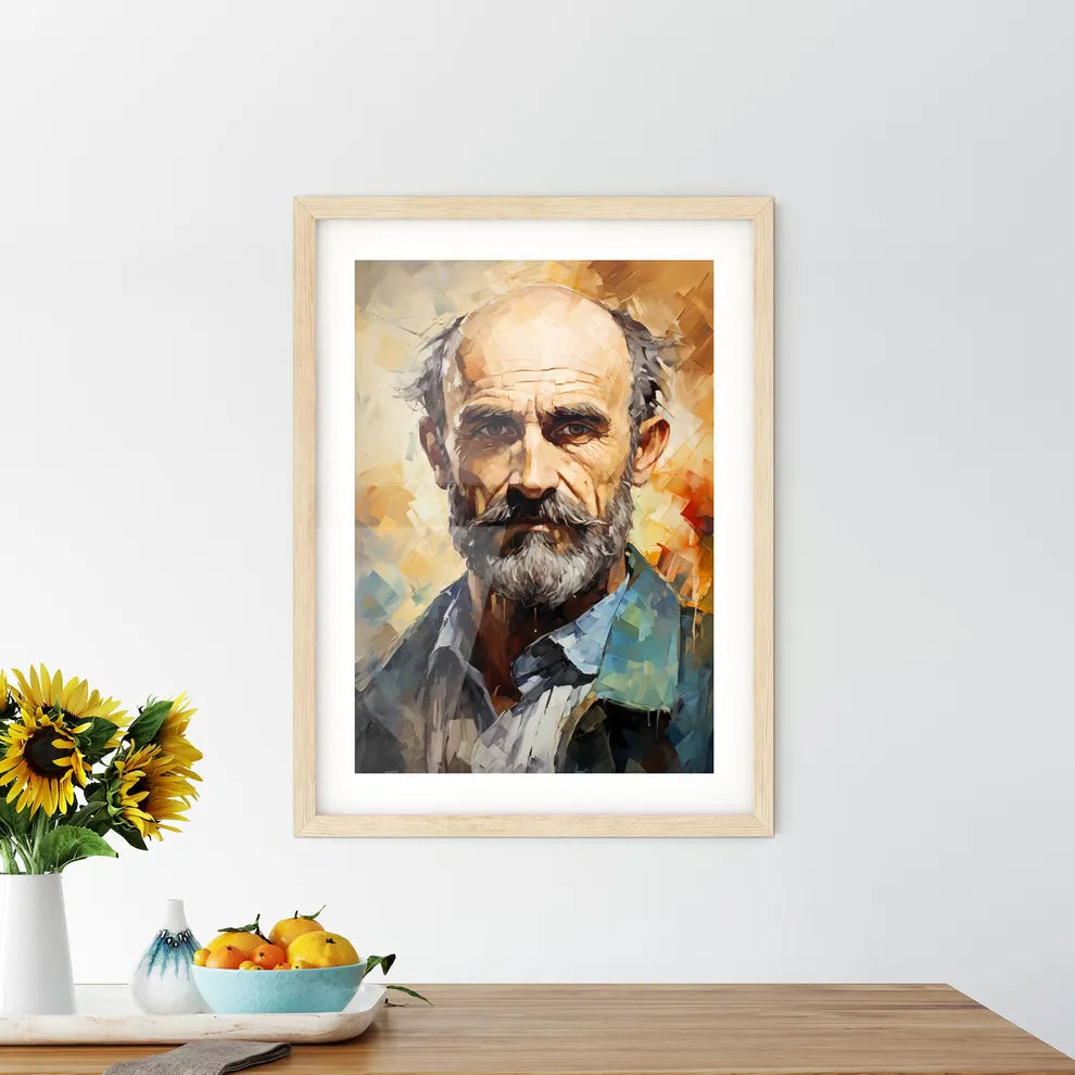 Paul Cézanne - A Painting Of A Man With A Beard Default Title