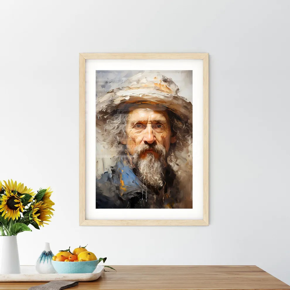 Rembrandt Dutch Golden Age Painter - A Paint Framed Print