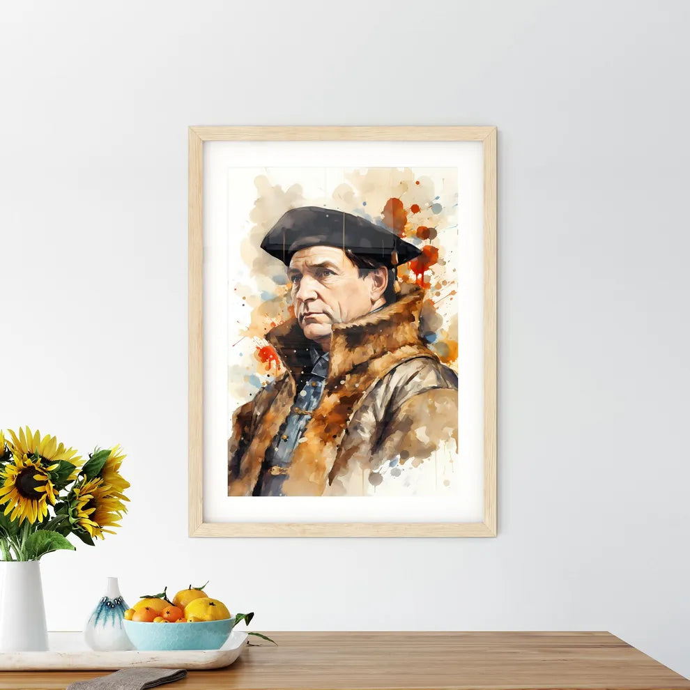 Thomas Cromwell English Statesman - A Painti Framed Print