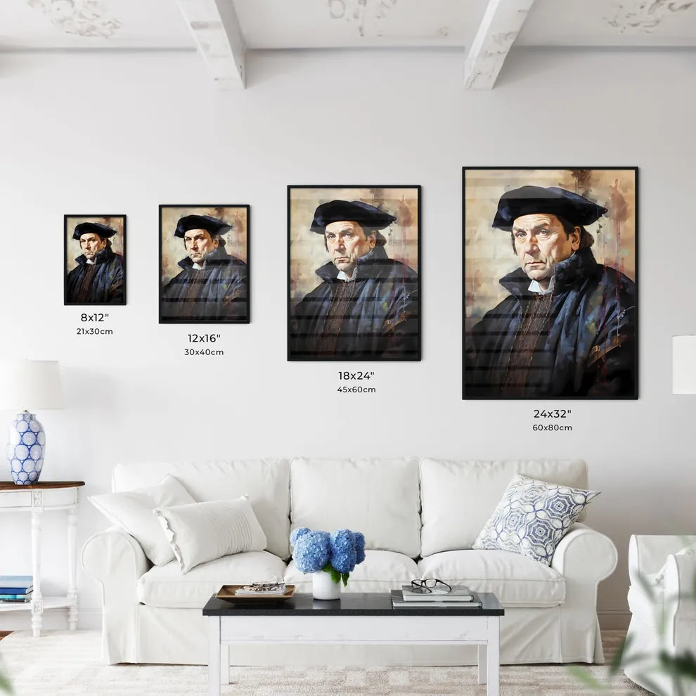 Thomas Cromwell English Statesman  Size Chart