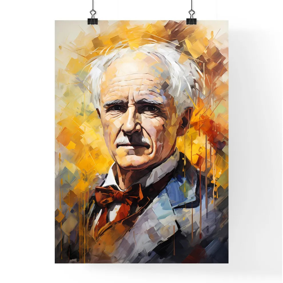 Thomas Edison - A Painting O Poster