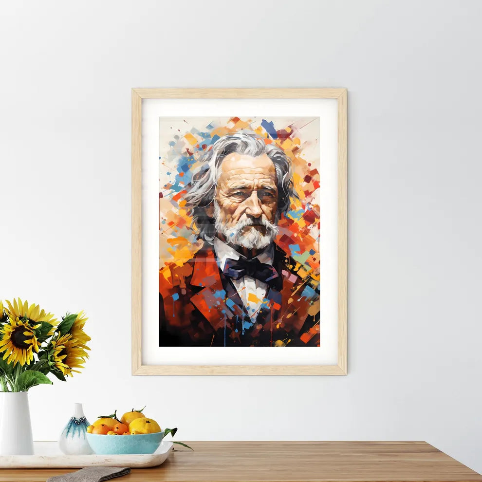 Wilhelm Richard Wagner German Composer - A P Framed Print