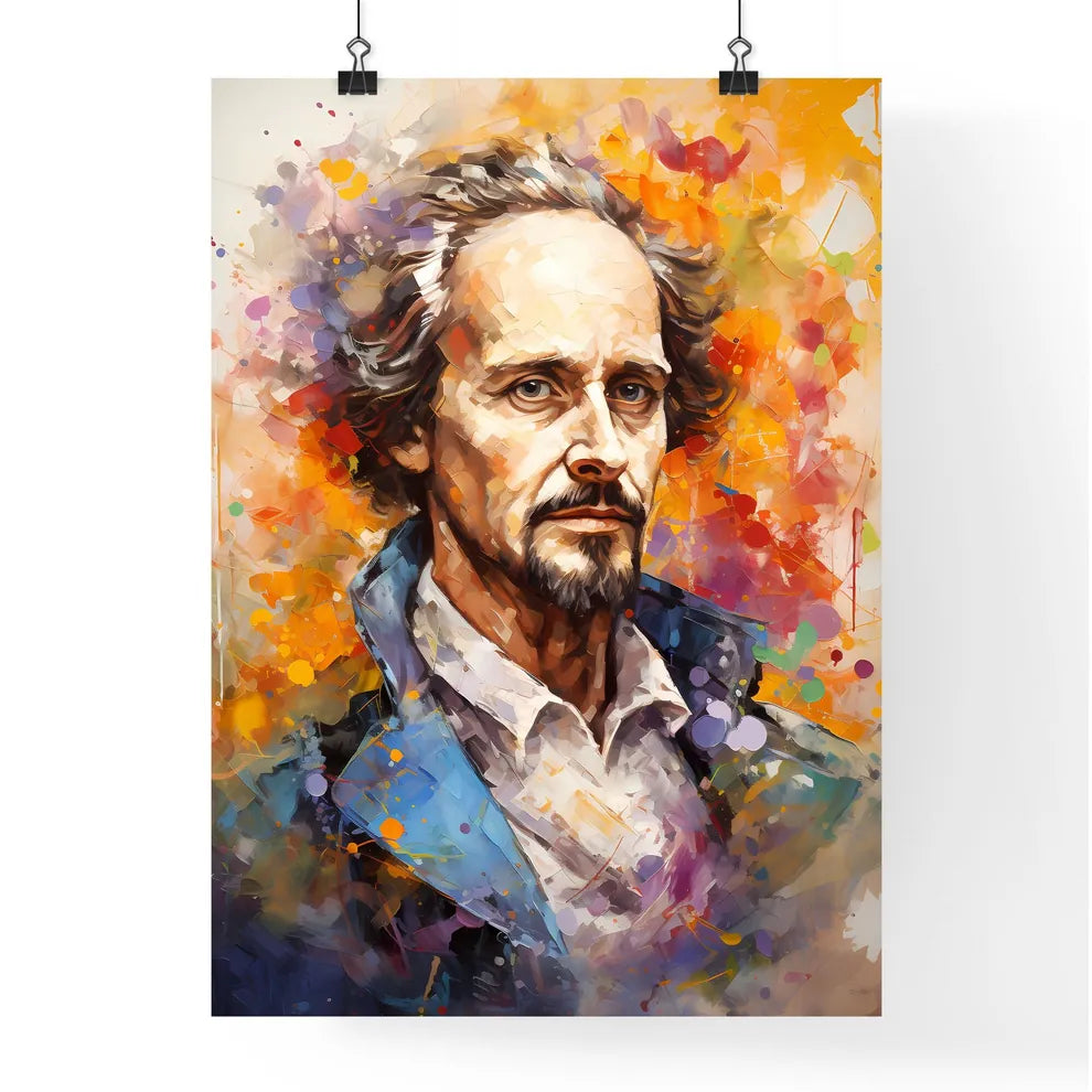 William Shakespeare English Poet Playwright  Poster