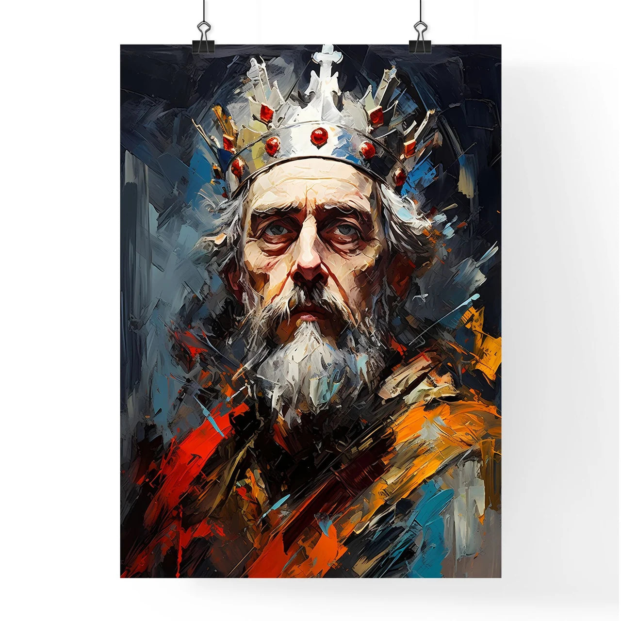 William The Conqueror First Norman King Of E Poster