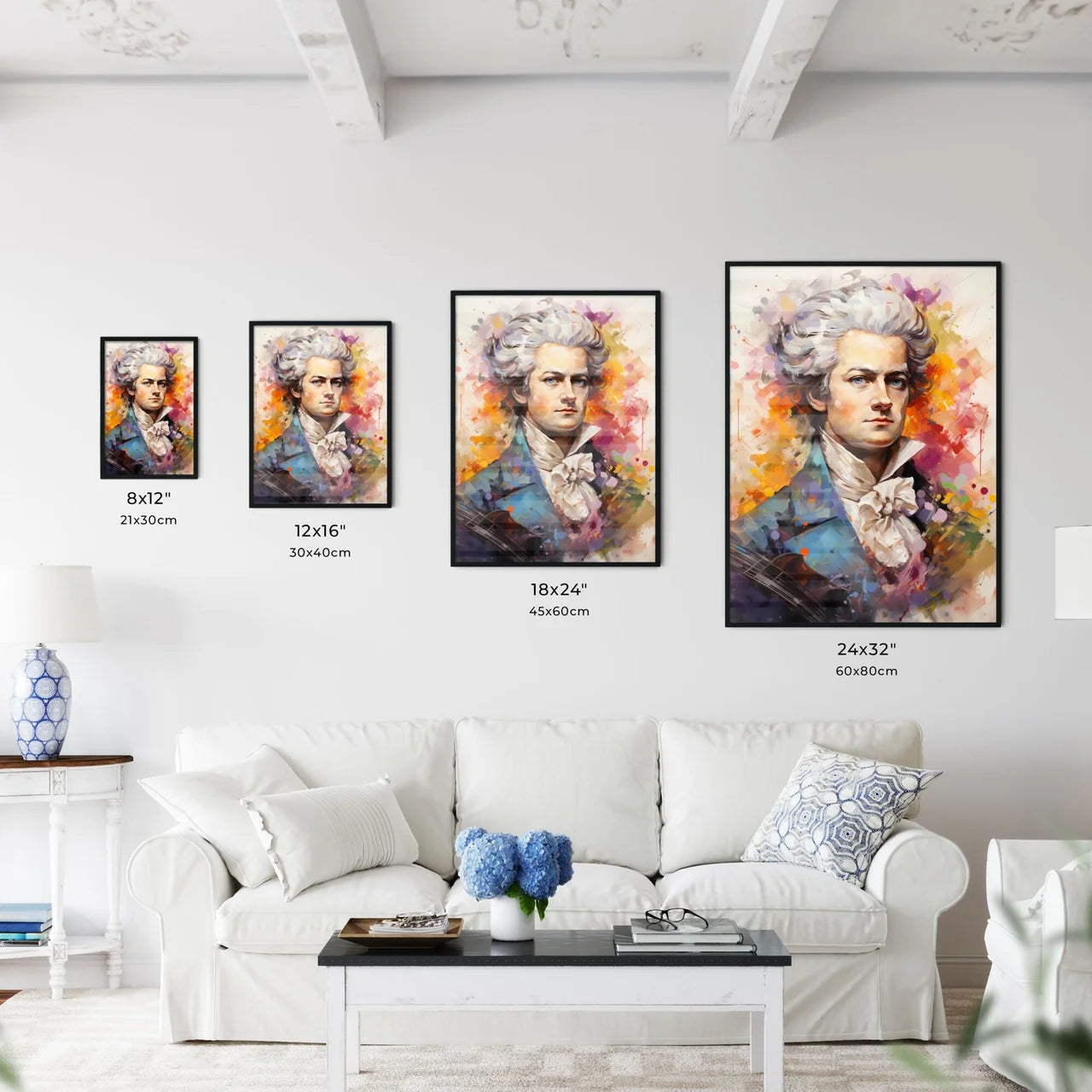 Wolfgang Amadeus Mozart - A Painting O - Kitchen Hangings