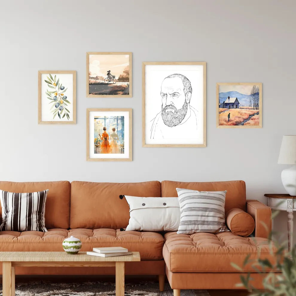 Portrait Of Aristoteles  Wall Art
