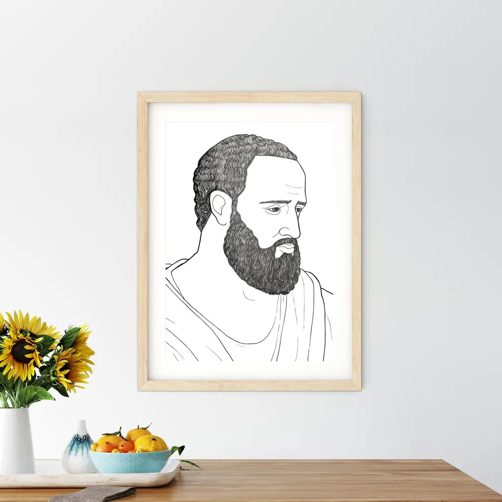 Portrait Of Aristoteles  Hangings