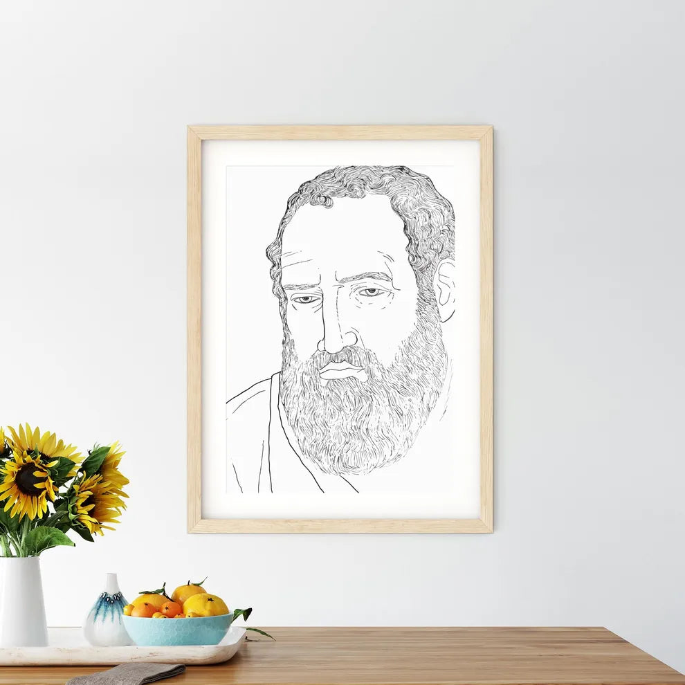 Portrait Of Aristoteles  Hangings