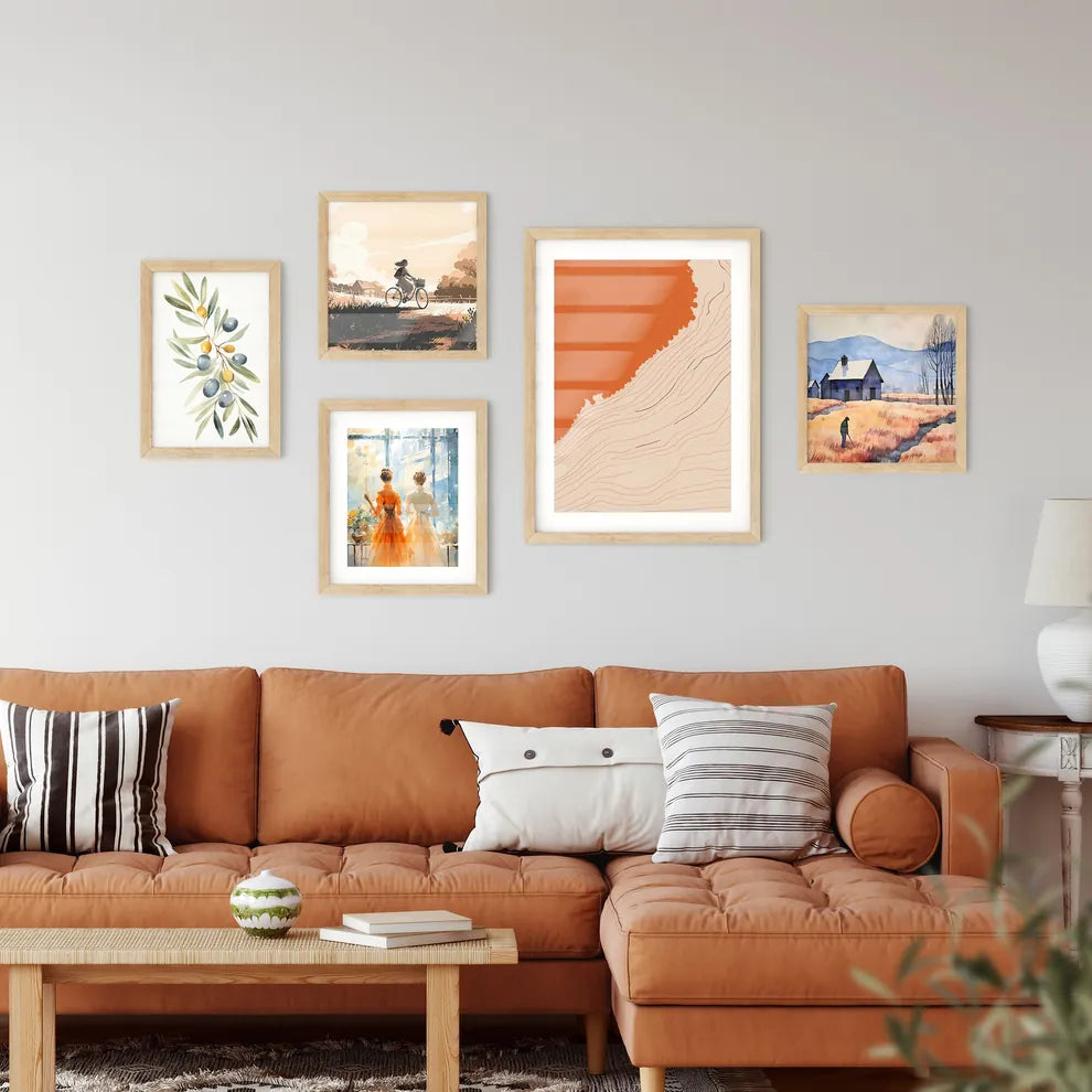 Abstract Art Poster - A Map Of A M Wall Art