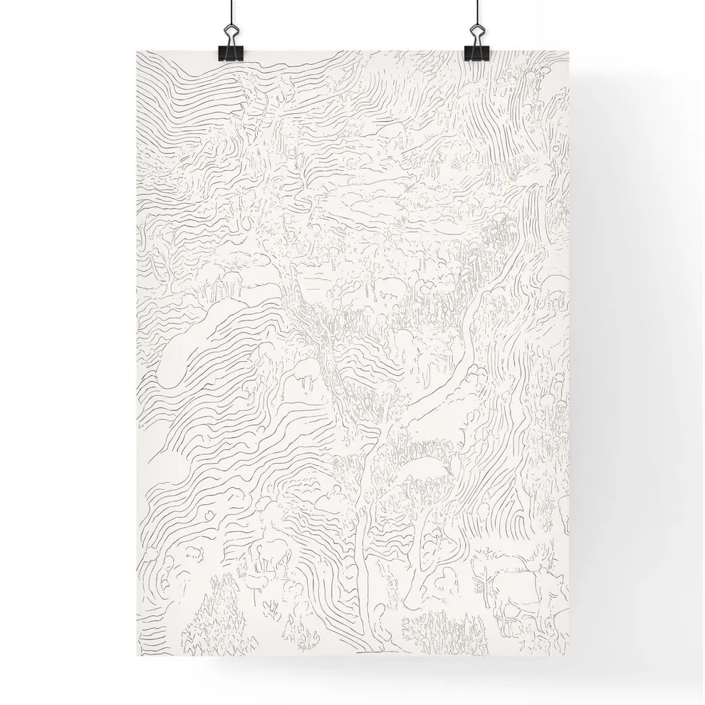 Bananas Forever Poster - A Map Of A F Poster