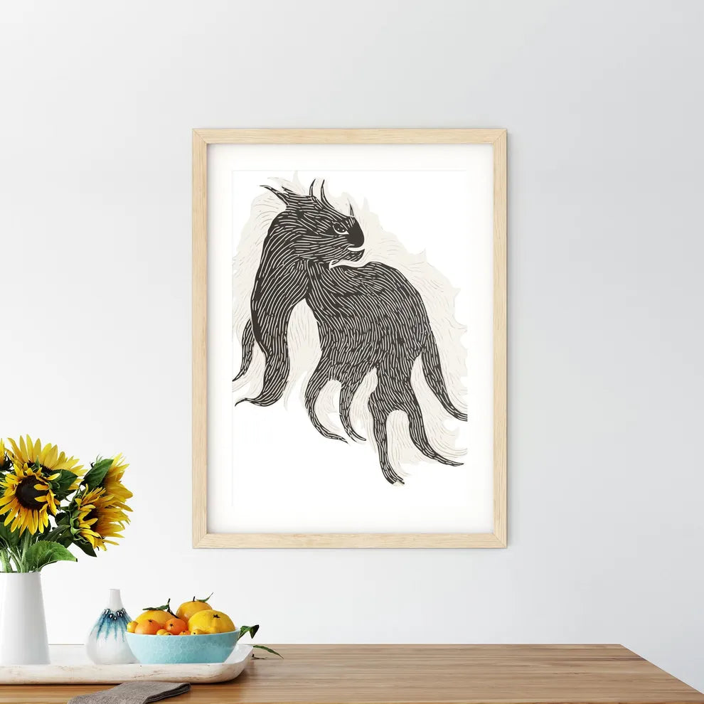 Black Pants Poster  Framed Print