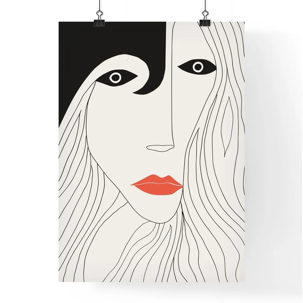 Black Pants Poster - A Black And  Poster