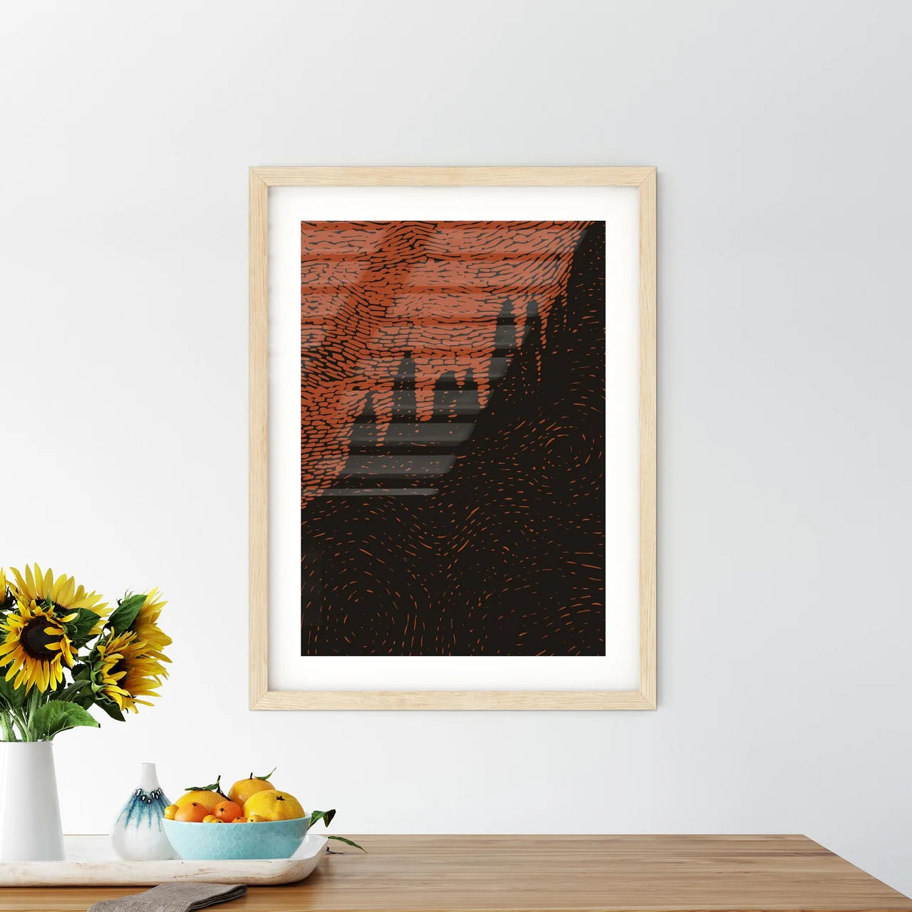 City Life In Amsterdam  Framed Print