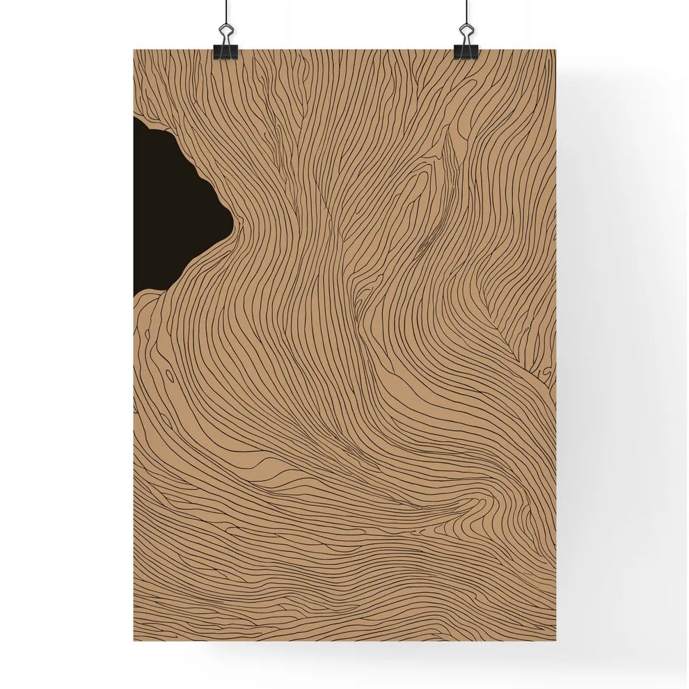 Closeness Poster - A Brown And  Poster