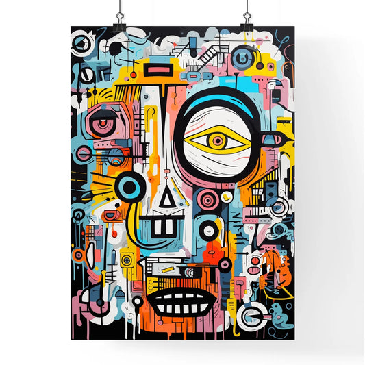 Feeling The Air - A Colorful A Poster