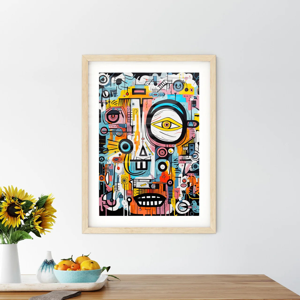 Feeling The Air - A Colorful A Framed Print