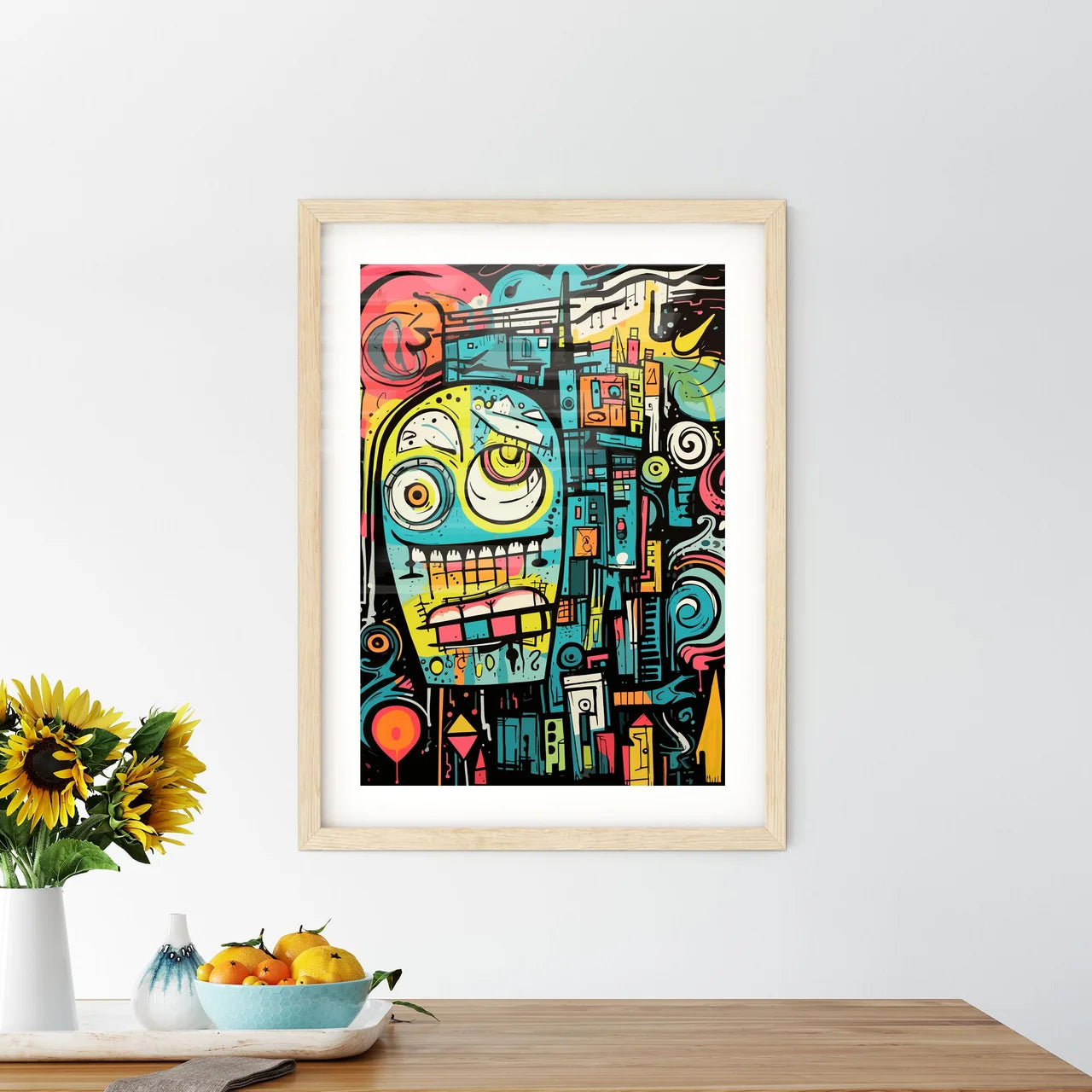 Feeling The Air - A Colorful A Framed Print