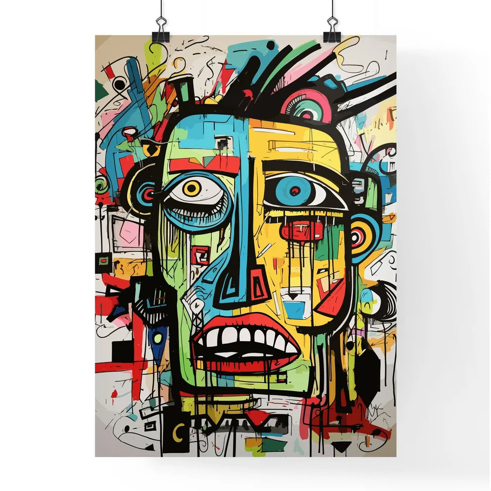 Feeling The Air - A Colorful A Poster