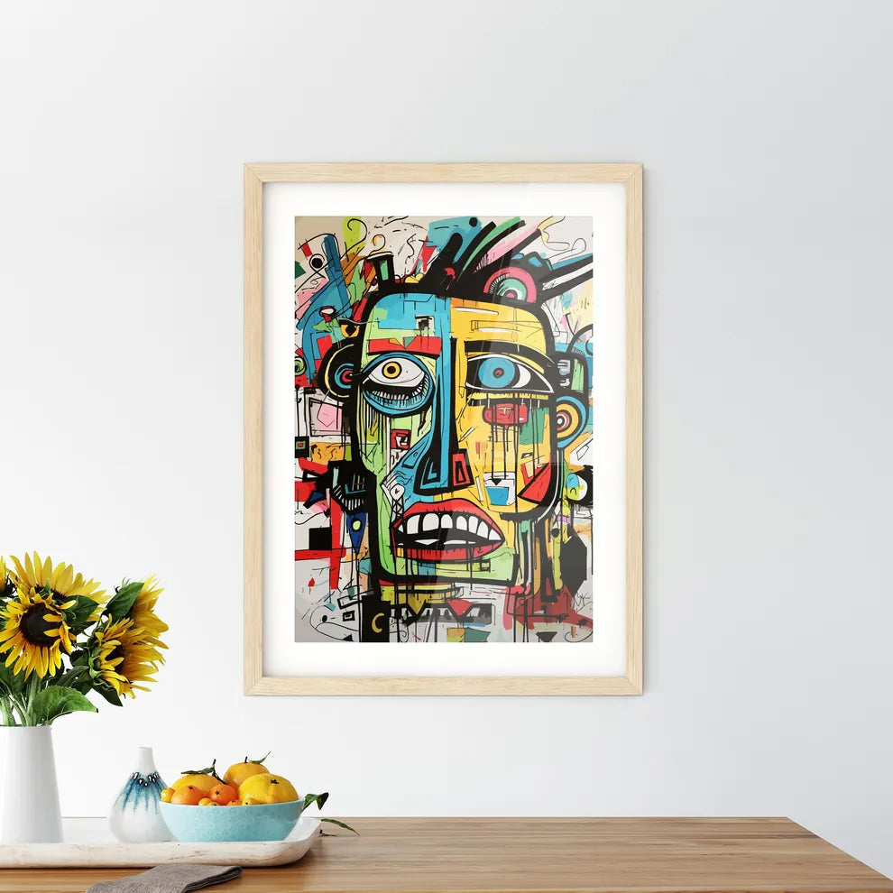 Feeling The Air - A Colorful A Framed Print