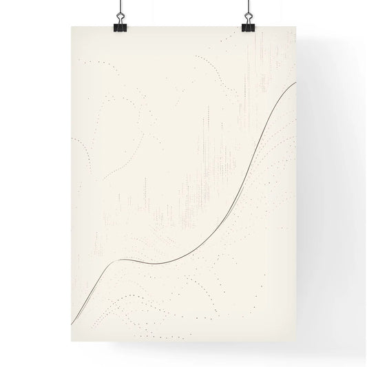 Financial Charts Poster - A White Back Poster