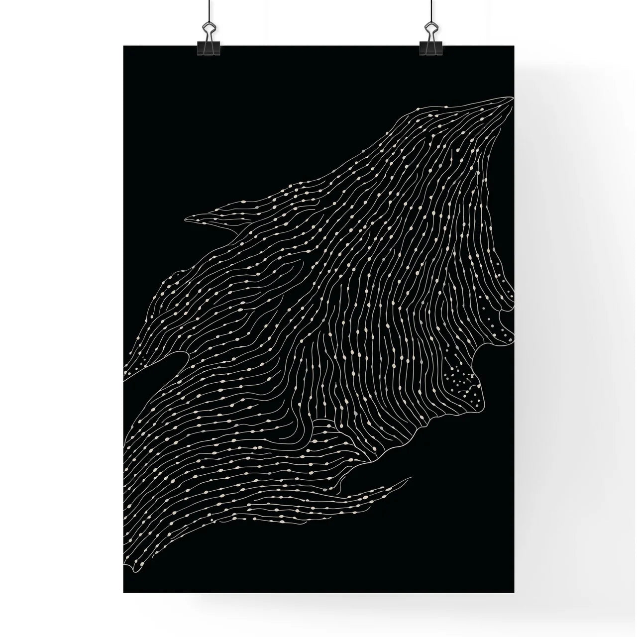 Floating Fish  Poster