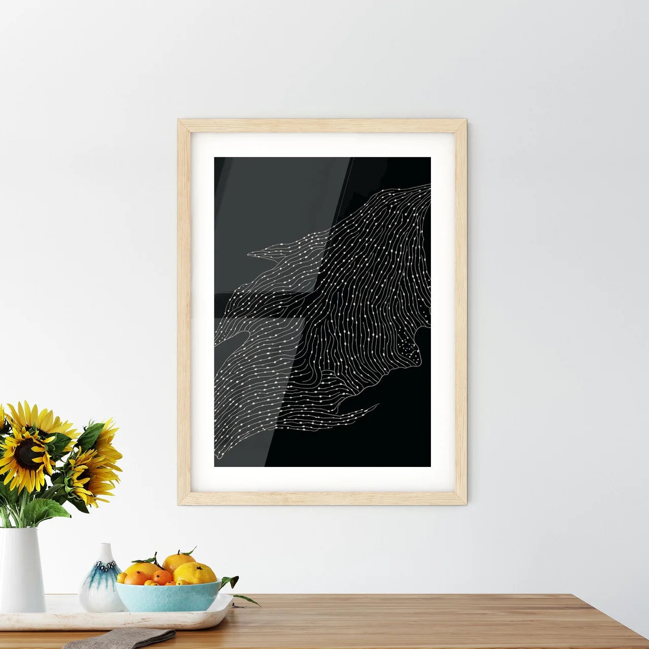 Floating Fish  Framed Print