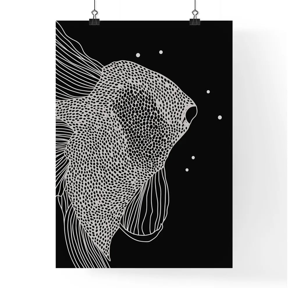 Floating Fish  Poster