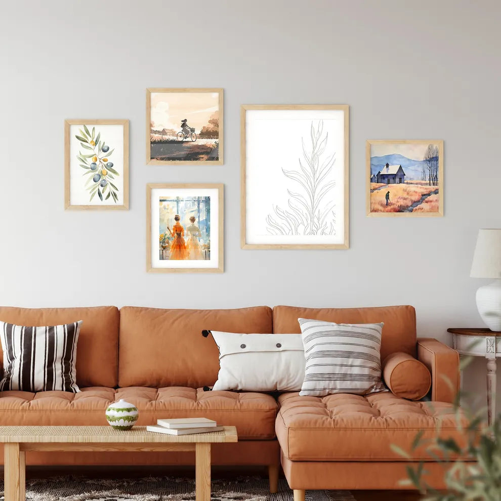 Growing Plant - A Drawing Of Wall Art