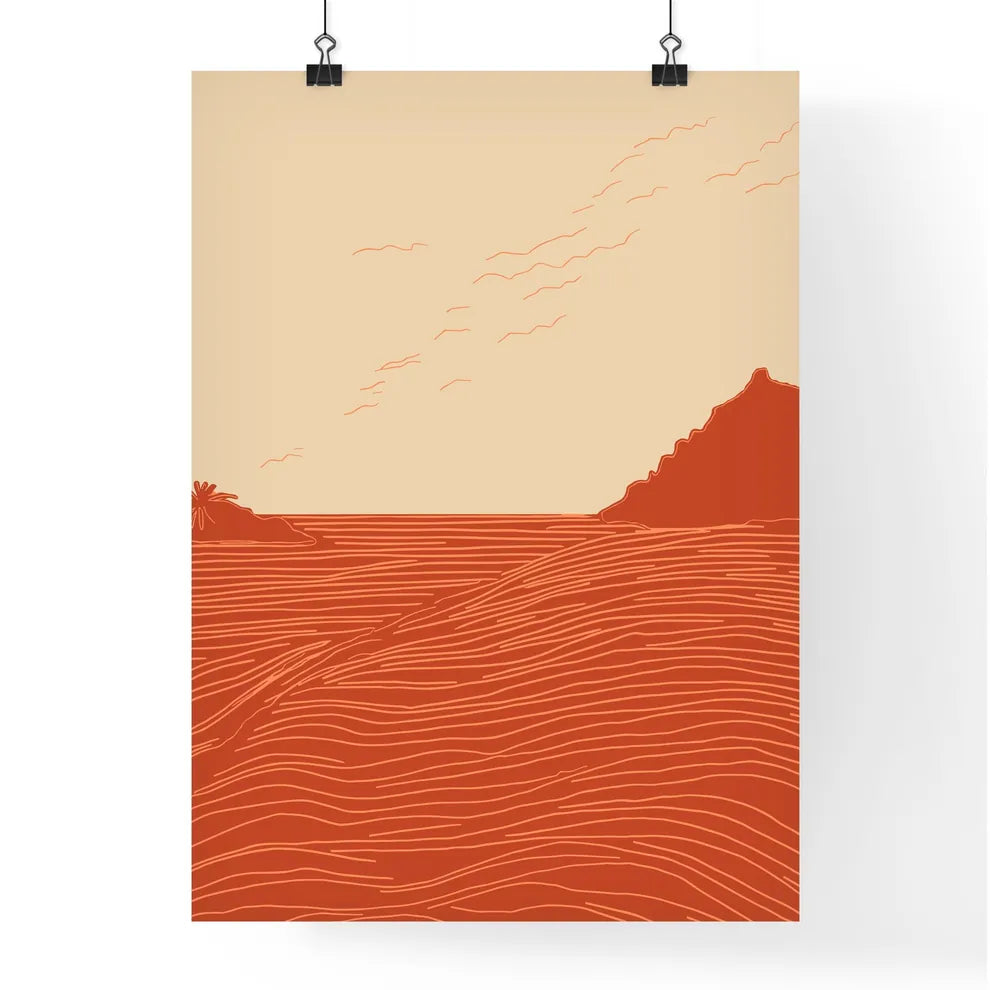 Island In The Sun - A Landscape  Poster