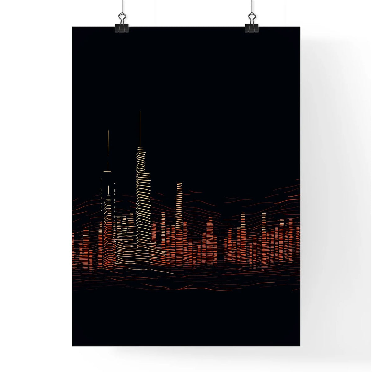 Manhattan Skyline - A City Skyli Poster