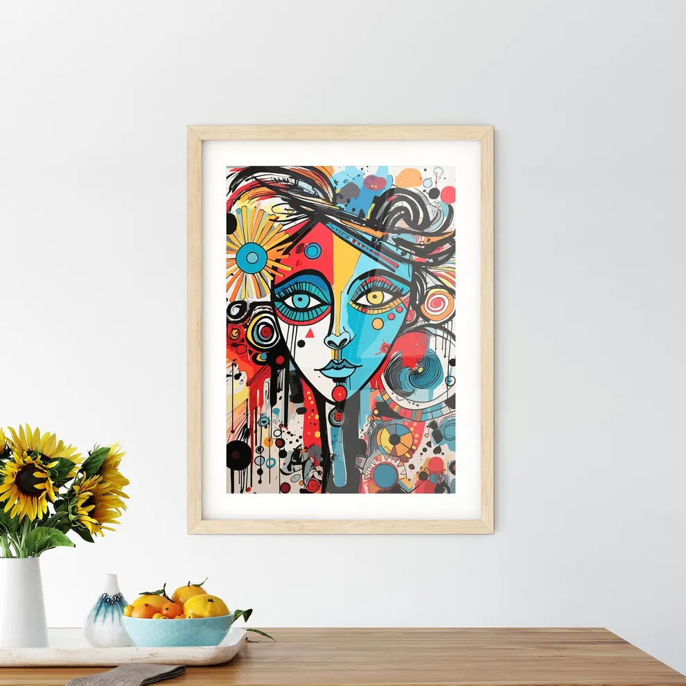 Mother Earth - A Painting O Framed Print